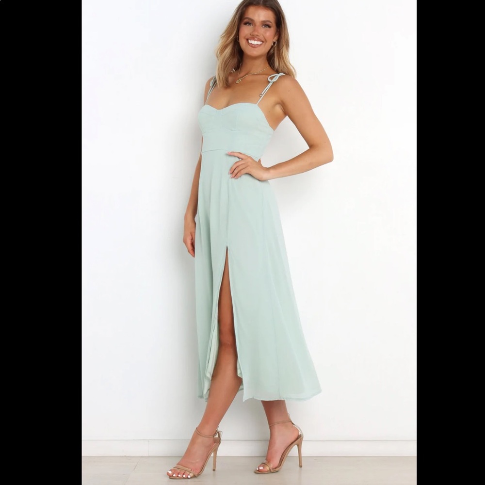 Petal & Pup mint midi dress